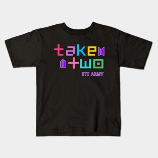 Take Two  (BTS new single) Kids T-Shirt